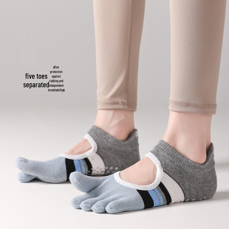 Four Seasons Non-Slip Yoga Socks - Professional Pilates & Dance Toe Socks