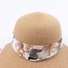 1Pc Women Sun Floppy Roll Up Wide Brim Beach Hat Foldable Summer Straw Hats