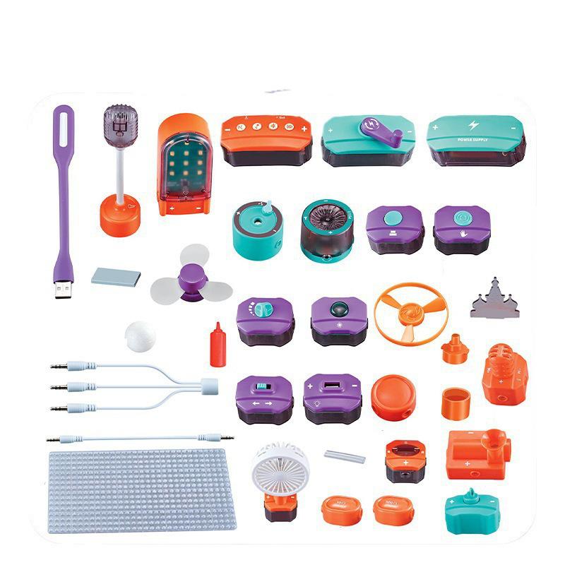 DIY Science Experiment Kit - Electronic Circuit Building Blocks for Primary Students