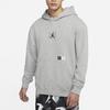 Jordan Sweatshirts Men's Gray Hooded Moderate Regular DO4083-063