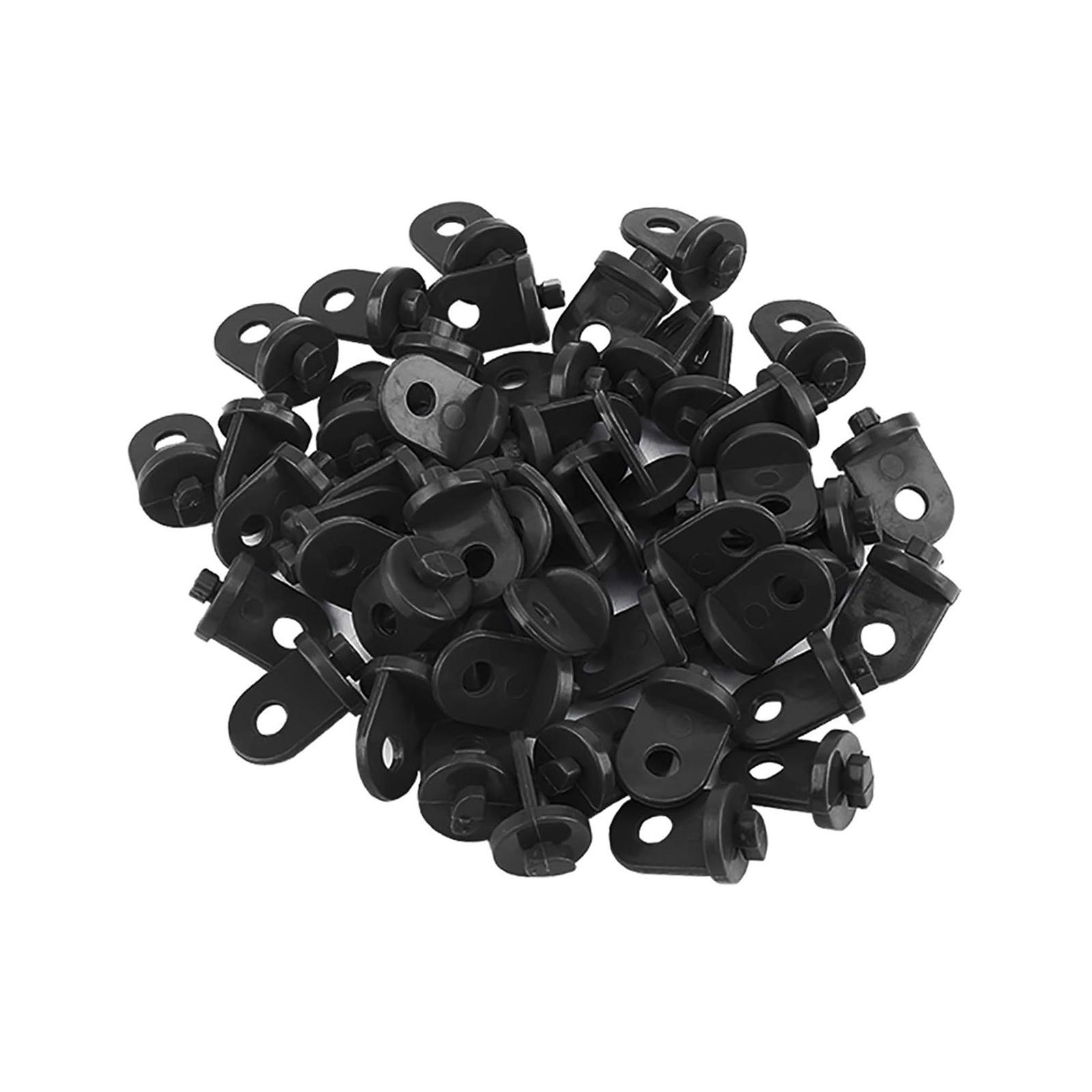 50 Pieces Greenhouse Hook Durable Hanging Clip Set for Tomato Insulation Netting Shading Greenhouse Pots Hanging Flower Baskets