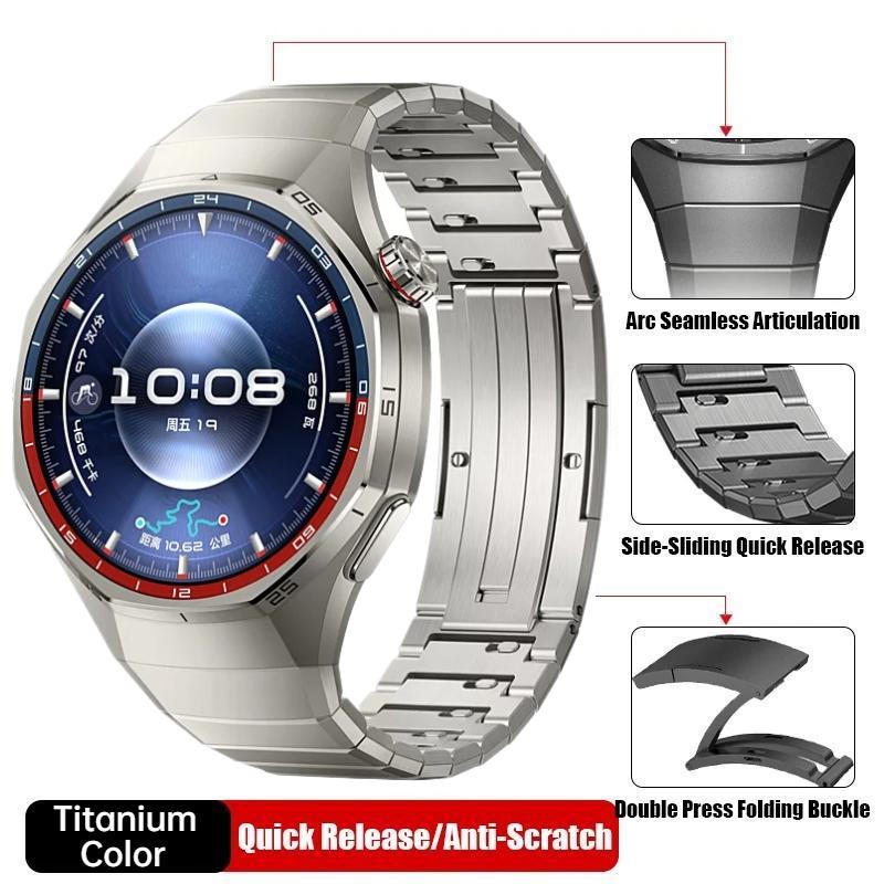 

Розкішний титановий ремінець без зазорів для Huawei Watch GT 6 Pro Металевий браслет для Huawei Watch GT6 Pro Спеціалізований ремінець для годинника Huawei Watch GT 6 Pro