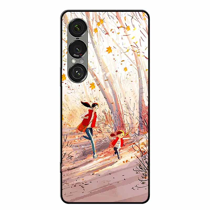 For Sony Xperia 1 VII / 1 VI / 1 V Cases Fashion Protective Silicone Back Cover For Xperia 1 VII Back Phone Capa Xperia 1V Funda