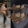 Short Boots Martin Boots Women'S Autumn Women'S Shoes Retro Casual Fashion Simple Versatile Travel Mountaineering Rhubarb Boots