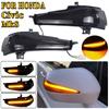 Dynamische Blinker LED Rückspiegel Anzeige Blinker Repeater Licht Für Honda Civic Mk8 Limousine FD1 FD2 FD3 für Civic 2D
