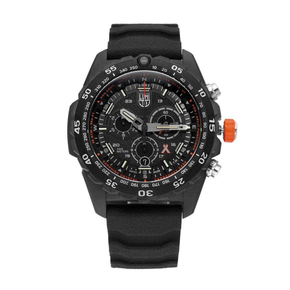 Luminox Men S Urethane Watch Bear gryllS Survival Explorer Chronograph Xb.3741