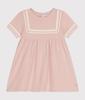Sailor Collar Short Sleeve Dress A0A1R Light Pink 18 Months 81cm [Petit Bateau]