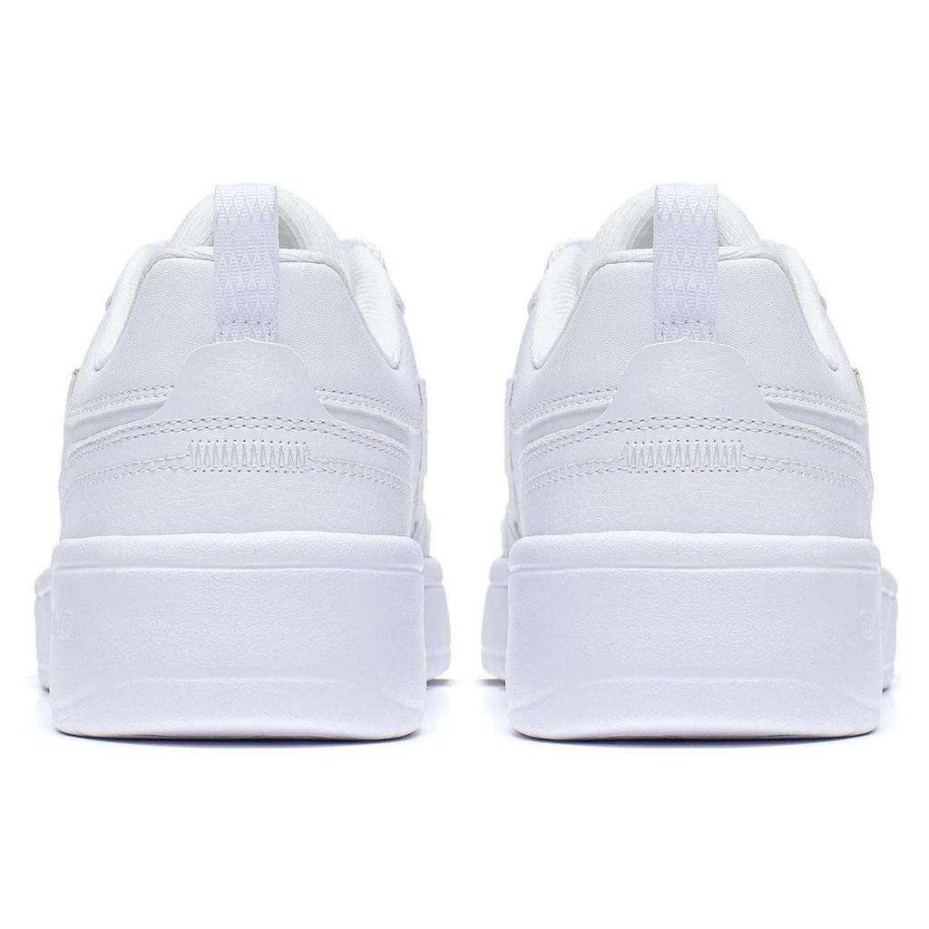 Li Ning Sycee Slip Resistant Cushioning Abrasion Resistant Height Increasing Low top Skateboard Shoes Women's AGCT340-5