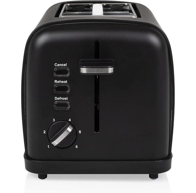 Princess 142396 Toaster Steel Black (01.142396.01.001)