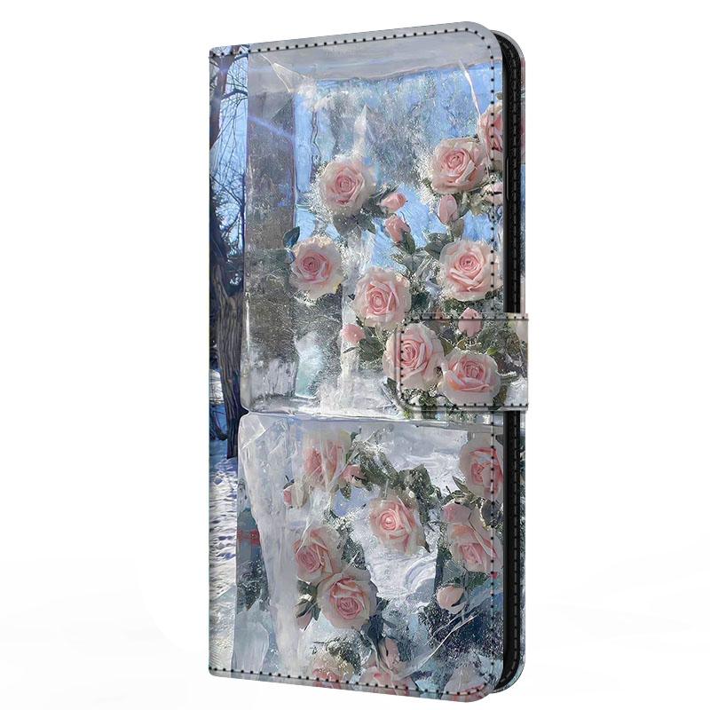 For Samsung A16 Magnetic Wallet Shell Relief Capa Leather Case Protector Book Flip Cover Galaxy A06 A56 A26 A36 A 16 06 56 36 26