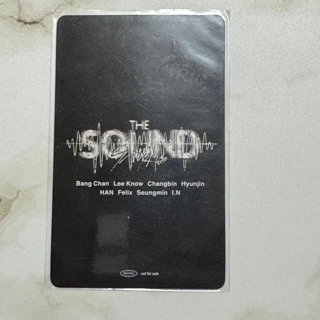 Used Straykids SKZ THE SOUND Sonymusic Lucky Draw Han