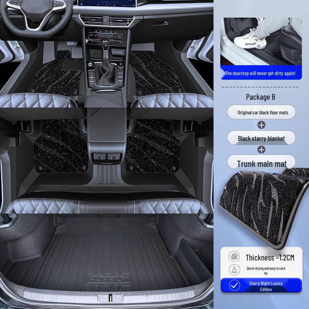 Carpet-Style TPE Floor Mats for Buick Regal 17 - Custom Fit Interior Body Kit Accessories