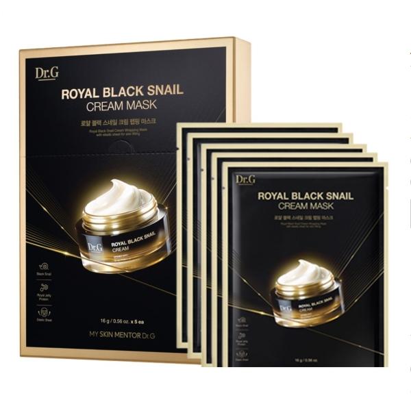Dr.G Royal Black Snail Cream Mask 5ea 5ea