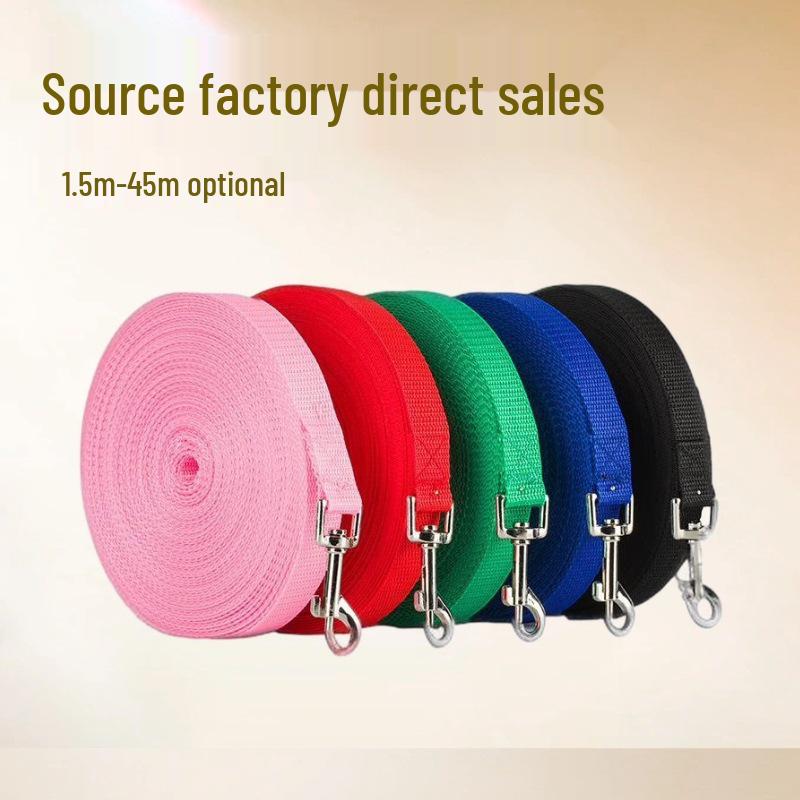 Extra Long Wide Pet Leash: Robust Training and Tracking Rope for Large Dogs