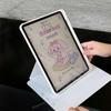 Zhao Lusi Style Rotating Tulip Rabbit Case for iPad Pro 2021