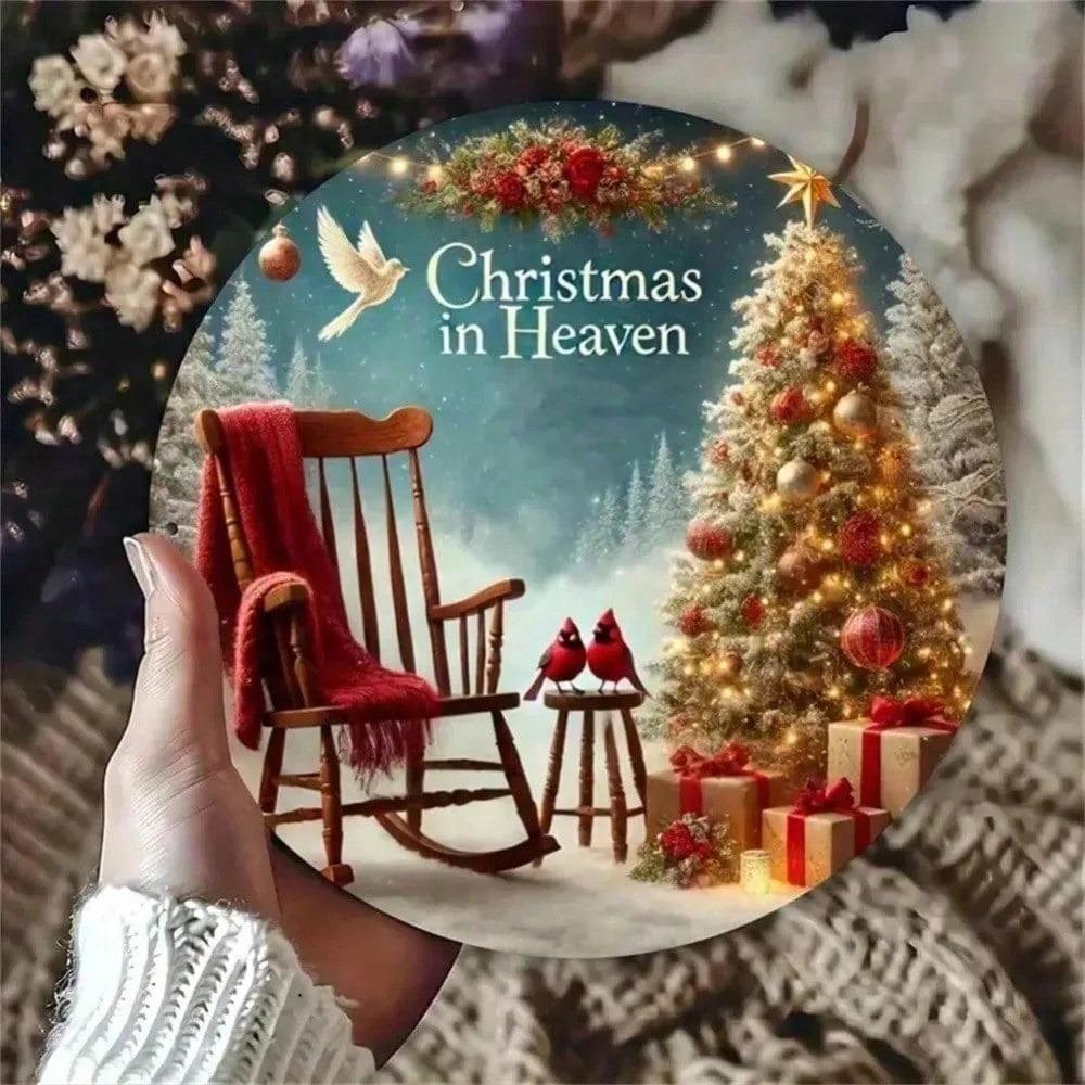 Rustic Apple Basket Wall Decor Fake Fruit with Checkered Linen