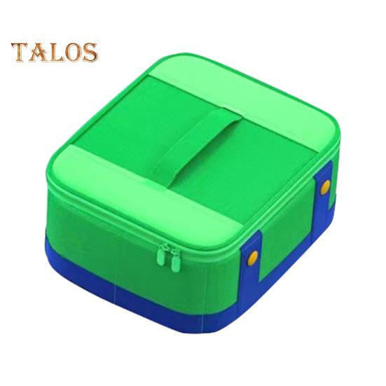 

Чехол большой емкости с ручкой-молнией, ударопрочный, устойчивый к ударам, сумка для хранения игровой консоли для Switch/для Switch OLED зелёный