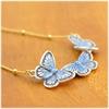 Collana Palnart Poc - Farfalla Blu Yamato [Palnart PocBrough Superior]
