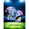 Herremode 3D-printet Herre T-shirt Rund Hals Kort Ærme Trendy Streetwear