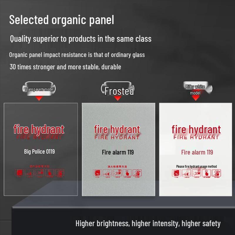 Jiangyi Yangın Musluğu Kutusu Cam Paneli