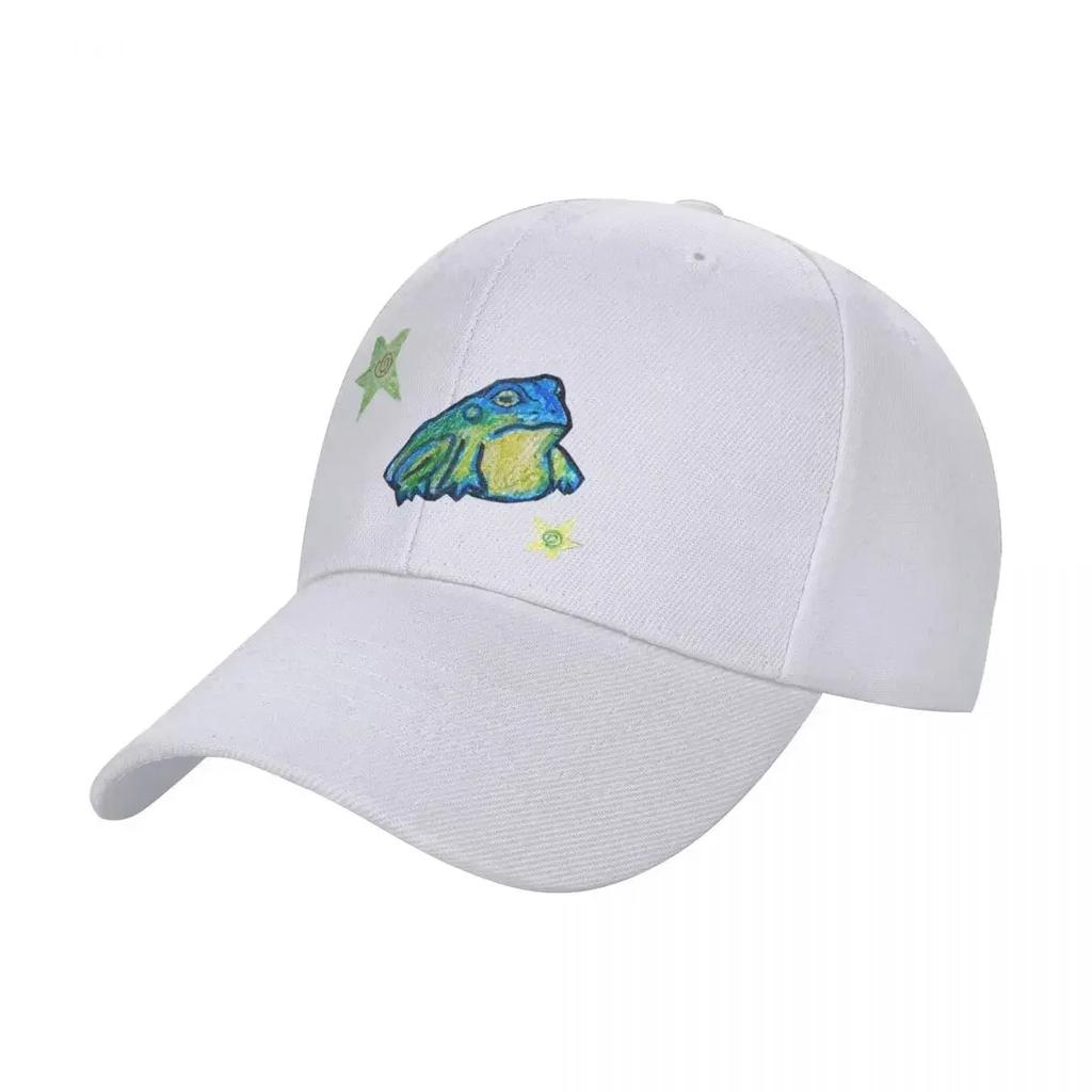 Crayon Frog Baseball Cap Thermal Visor Sun Hat For Children Women Hats Mens