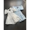 Export Single Los Angeles Single Bare Back Escaped Princess Fluffy Cute Cute Fairy Dark Pattern Dress