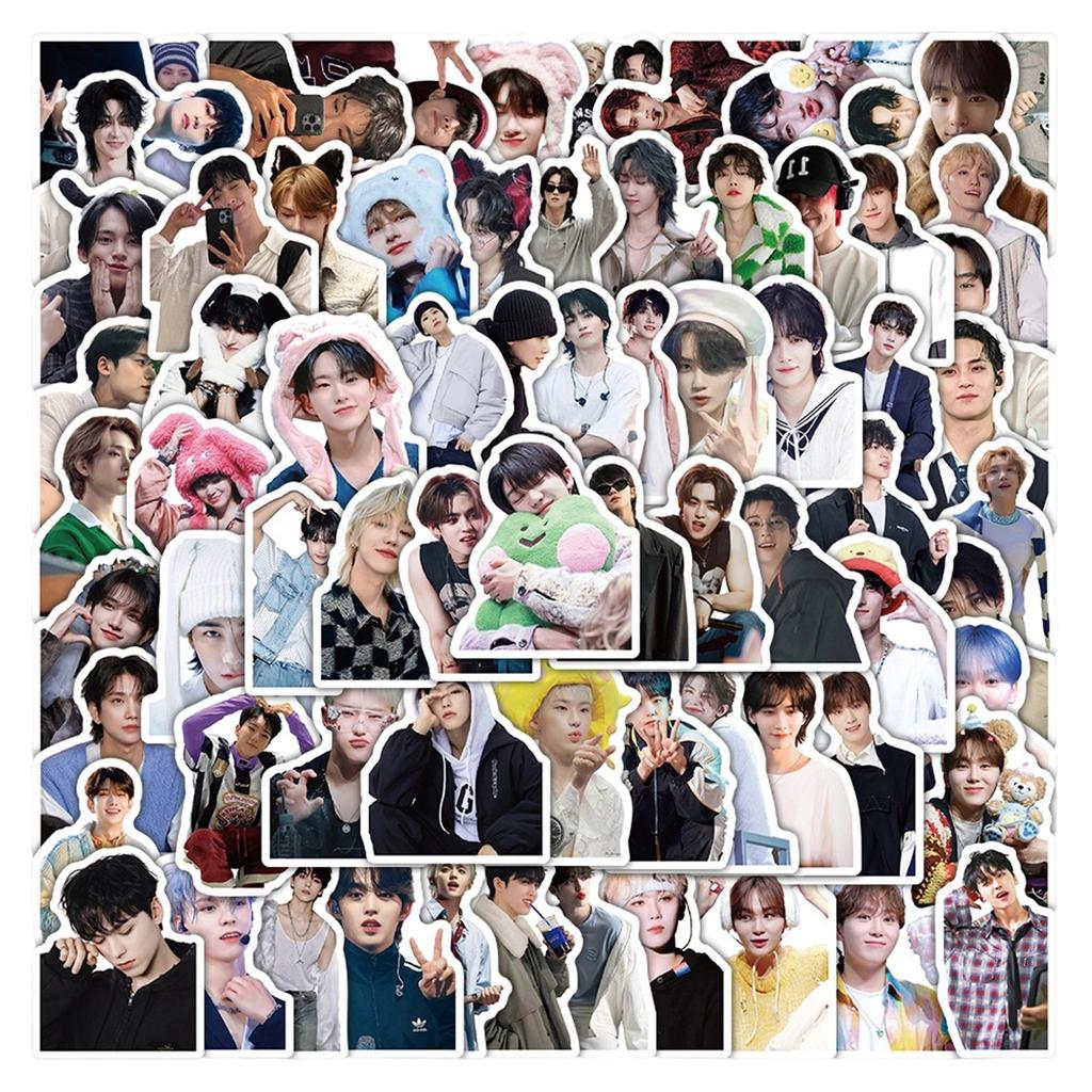 100 male group stickers, personalized decorations for foreign celebrities, account stickers, mobile skateboard stickers