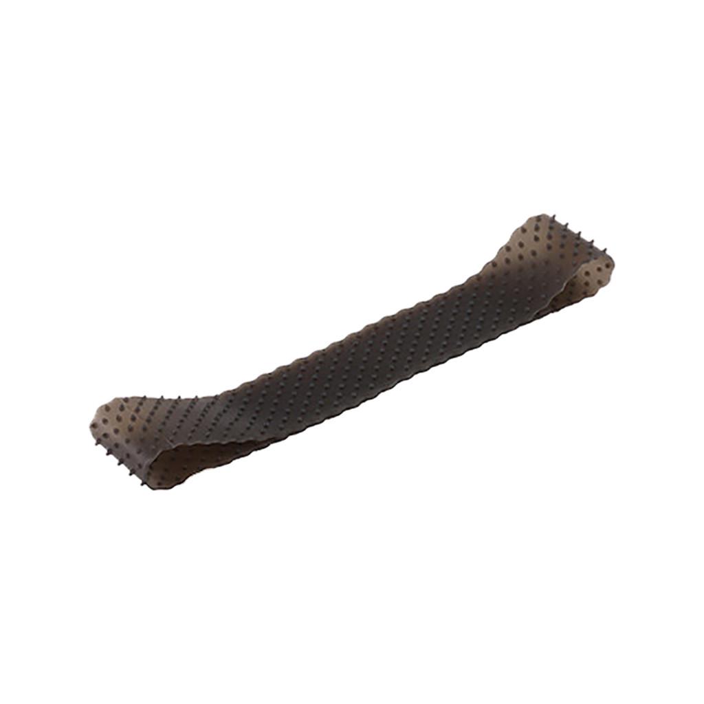 

Силиконовая нескользящая повязка на голову в форме каната, спортивная эластичная повязка для волос чёрный