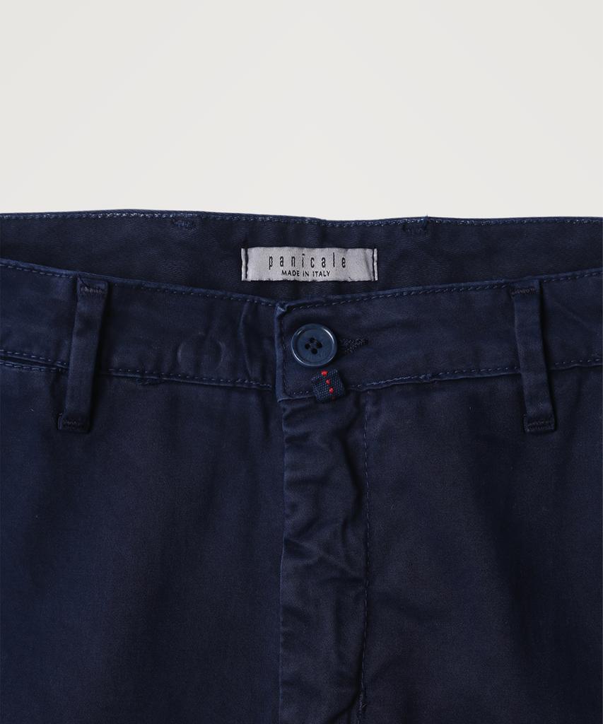 PANICALE Triple A Cotton Chino Pants [Navy]