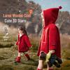 ASK JUNIOR Girls' Winter Fleece-Lined Hooded Padded Jacket