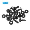 uxcell 10-Piece Set 10mm 38" Doll Joints Plastic Removable Animal Joint Connectors Engagement Bolts Doll Making Supplies Bear Hands, Feet, Head