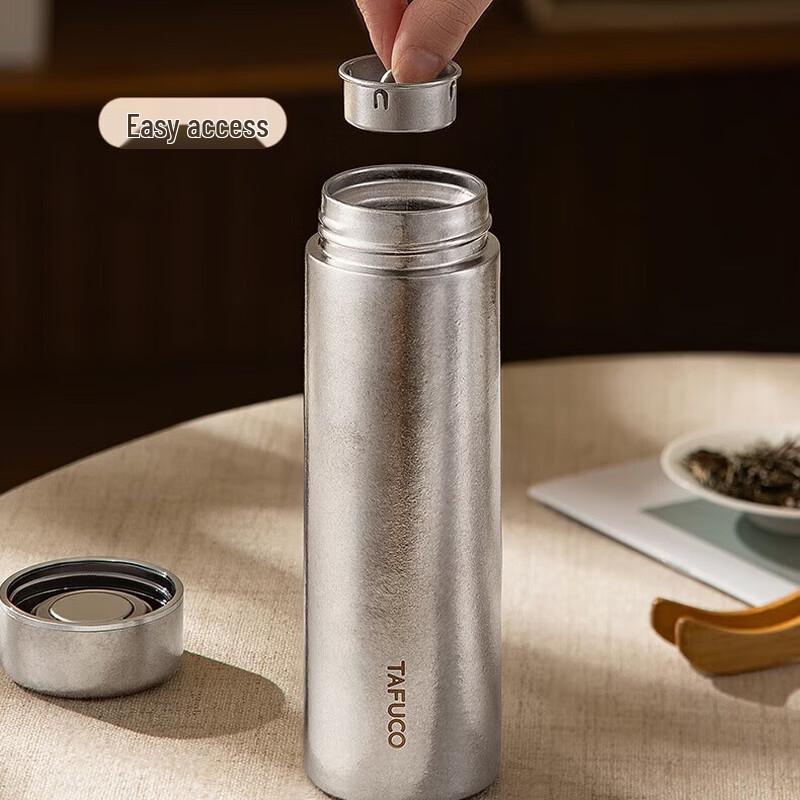 Taifook High Pure Titanium Vacuum Insulated Thermos Cup