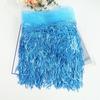 10 Yards DIY Accessories Lace Ribbon 20cm Width Glitter Tassels Decorative Trimmings  Dance Costume