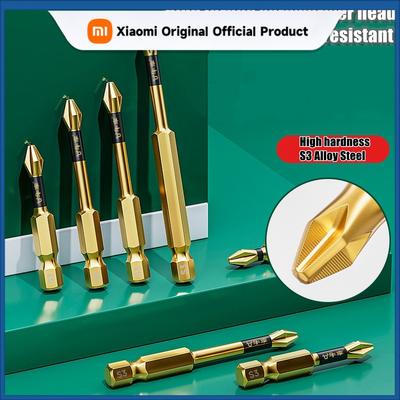 PH2 Magnetic Screwdriver Bits with Magnetizer 25-150 Mm Non-slip Hex Shank Impact Drill Bit Multiple Sizes For Various Scenarios