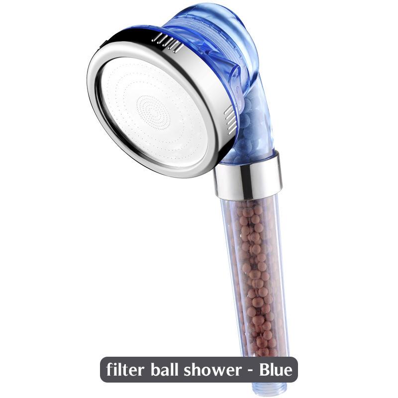 Duș de baie cu 3 moduri Cap de duș cu jet reglabil Economisește presiune înaltă apă Filtru de anioni pentru duș Duză SPA