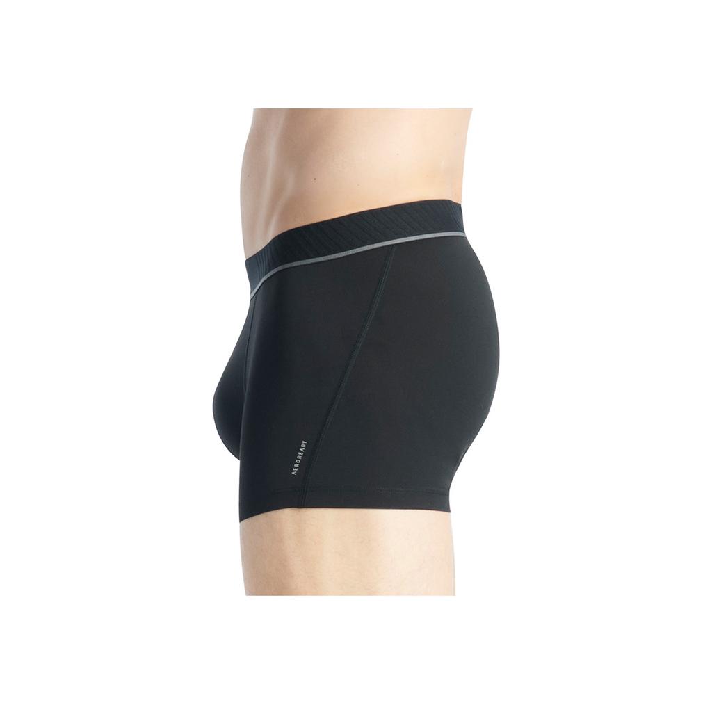 Adidas Sports Breathable Quick-Dry Moisture-Wicking Boxer Briefs 3-Pack Men Underwear Black 4AM014