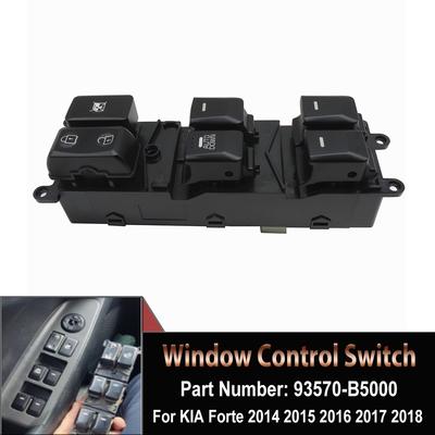 KIA FORTE 2014 2015 2016 2017 2018 93570-B5000 93571-A7000ABS autóhoz elektromos elektromos ablakemelő fővezérlő kapcsoló automatikus
