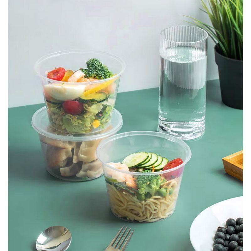 ZISIZ Disposable Round Food Containers