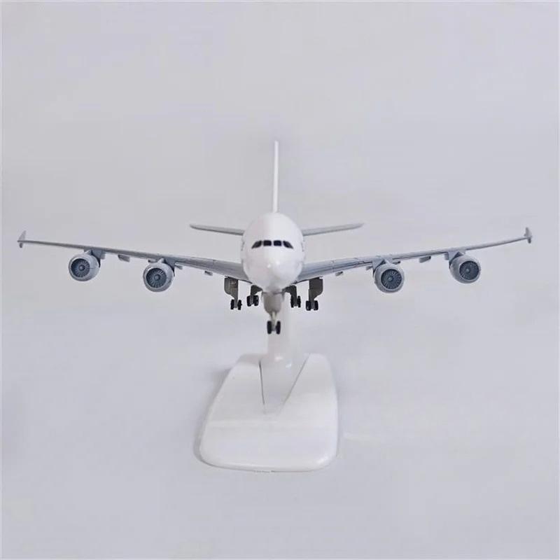 1/400 Model Planes A380 France Airline Alloy Airplane Kids Toys Airbus A380 Collectible Miniature Airplane Display Model