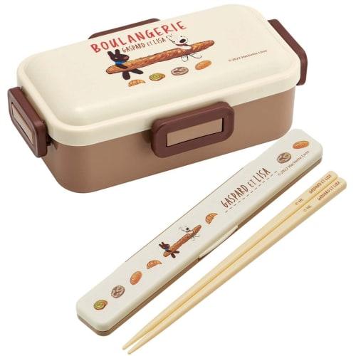 Skater Chopsticks Chopsticks Box Set 18cm Antibacterial Lisa and Gaspard Made in Japan ABC3AG-A