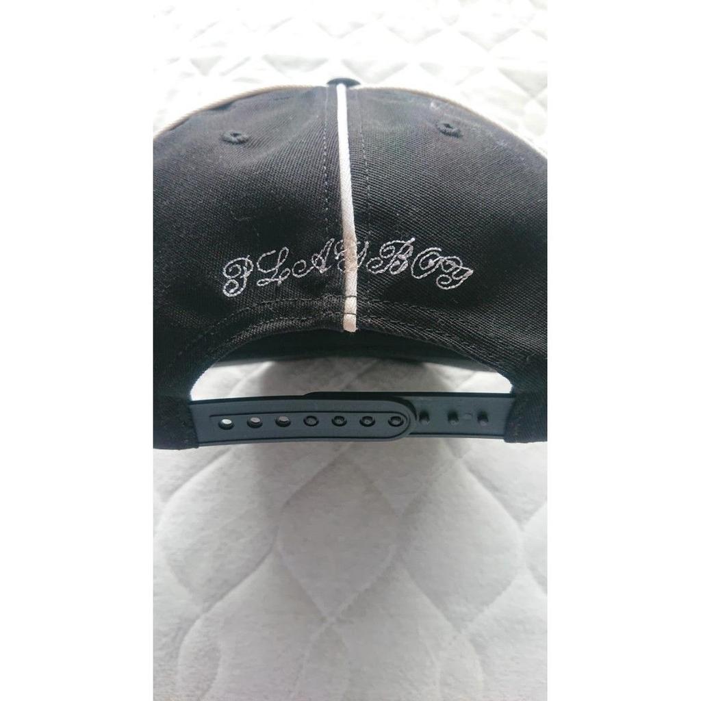 Used Supreme Playboy 5-Panel Cap Black Supreme Playboy Cap