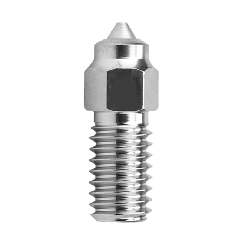 

Bimetallic 3D Printer Nozzle HighTemperature Resist Wear Resistant For K1 Volcano/E3DV6/MK8/Neptune 0.4mm 0.6mm 0.8mm 0.4mm