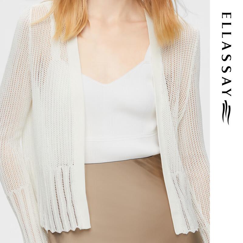 ELLASSAY Women's Lyocell Blend Slim-Fit Knit Top