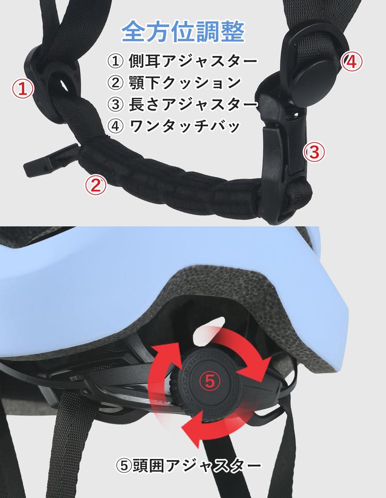 Bicycle Class 4 Safety Head Adjustable Suitable for Inline and High School CE CPSC and ASTM Standards [SG Mark] Children's Helmet, Certified,