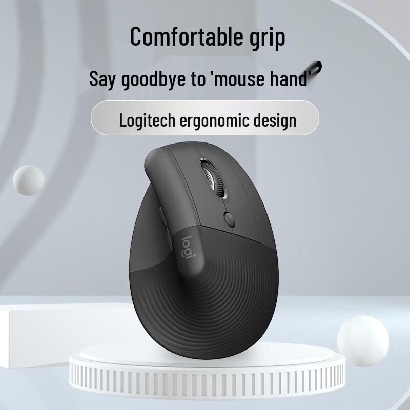 

Logitech Lift Vertical Ergonomic Wireless Mouse