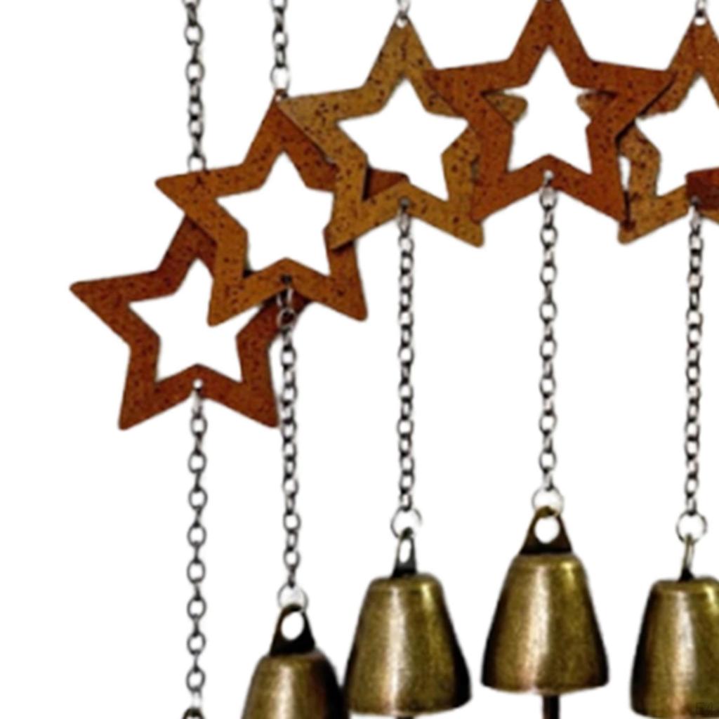 Metal Hanging Wind Chime ,Windchimes ,Antique Pendant, Christmas Decoration Decorative for