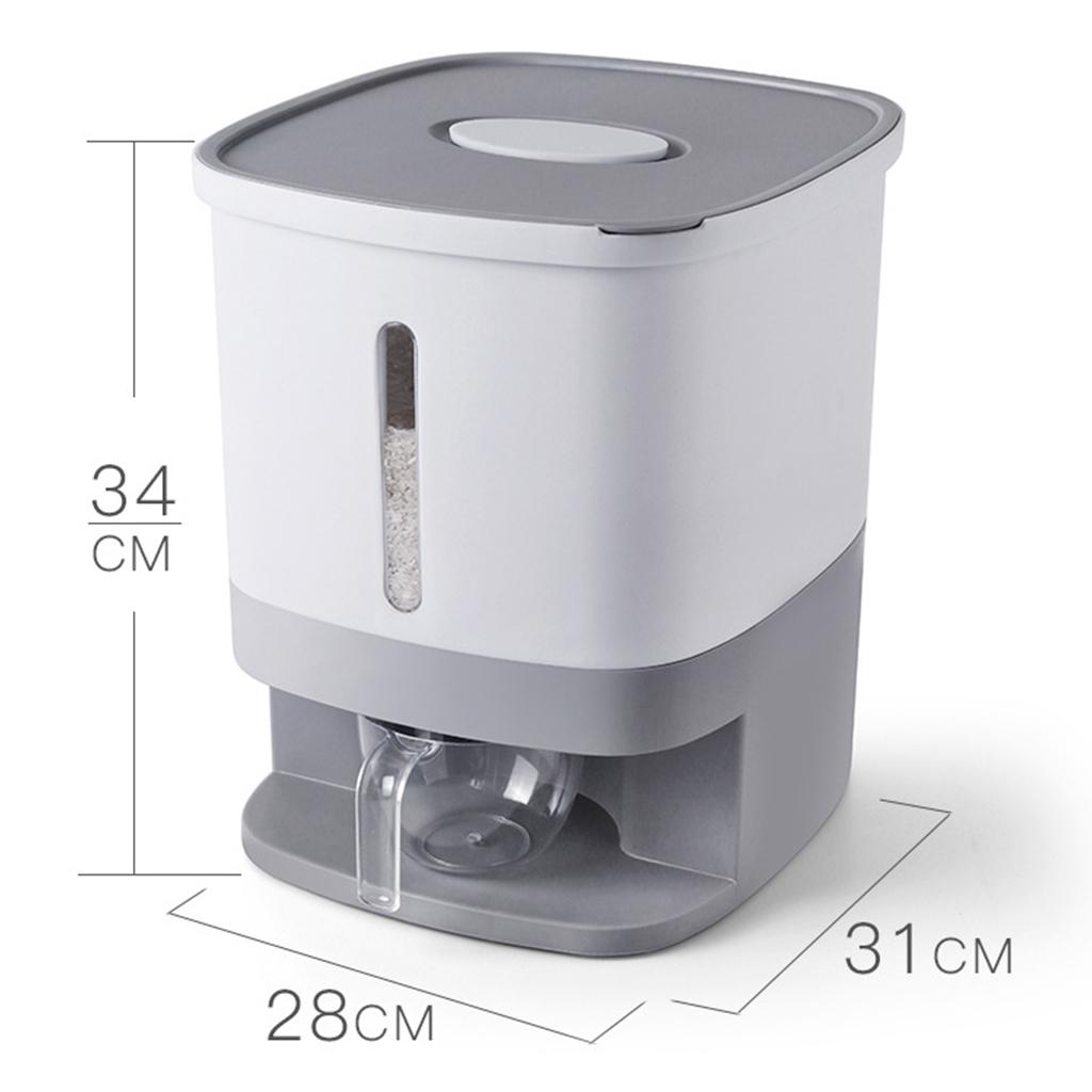 Rice Container Large Multipurpose Storage Tank Cylinder for Dry Food Machine ,