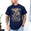 Holy Trinity Air Fuel Spark Keep The Faith Keep It Running Retro T-Shirt