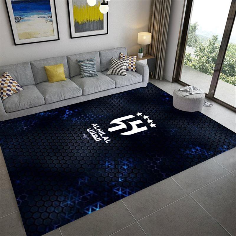 Al Ahli Carpet Rug for Living Room Bedroom Home Sofa Decoration,Kids play Non-slip Floor Mat