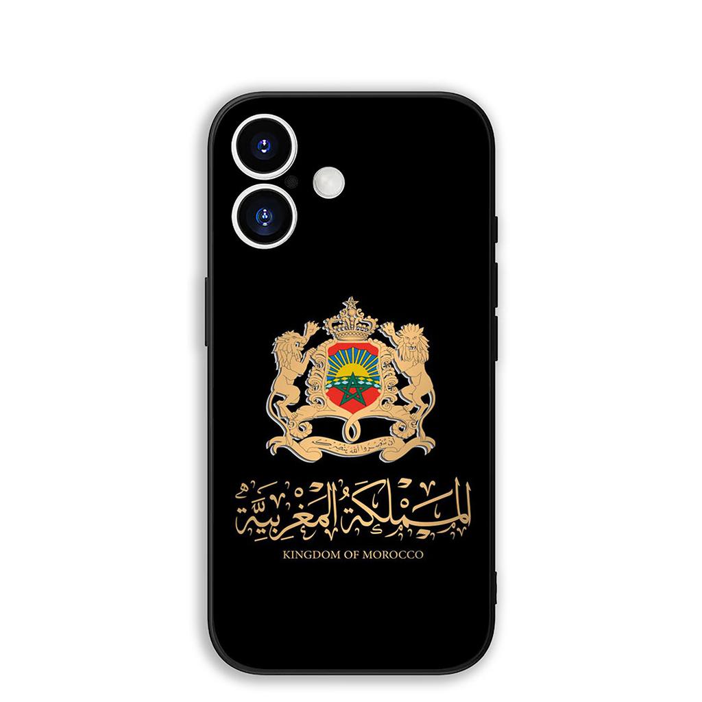 Casing for Motorola Moto Edge 70 60 Fusion Stylus NEO Pro G56 G96 G04 G05 20 E20 E32 Protective Cover Phone Case Morocco Flag
